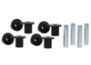 Whiteline Front And Rear Bushing - Dodge D100 Pickup Spring - Eye 1969-1974