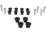 Whiteline Front & Rear Shackle Bushings - Jeep Wrangler 1987-1995 by Whiteline WHL-W73820