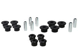 Whiteline Front & Rear Shackle Bushings - Chevrolet Silverado 1500 1999-2018 by Whiteline WHL-W73821