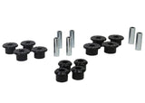 Whiteline Front & Rear Shackle Bushings - Chevrolet Silverado 1500 1999-2018 by Whiteline WHL-W73821