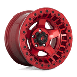 Fuel Wheels D117 Warp Beadlock 17" 6x139.7 Candy Red by Fuel Offroad D11717908445