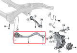 Verkline Front Caster Adjustable Control Arms - Toyota / A90 / A91 / Supra by Verkline was-410