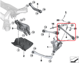 Verkline Rear Adjustable Toe Links with Lockout Kit - Toyota / A90 / A91 / Supra by Verkline was-424
