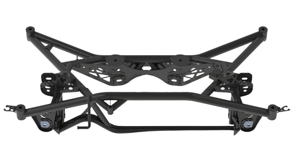 Verkline Rear Lightweight Tubular Subframe Track - VAG RS3 S3 A3 TTRS ...