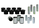 Whiteline Front Control Arm Bushing Kit - Mazda Miata 1990-2005 by Whiteline WHL-WEK098