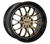 F1R 17x8.5 et35 / 5x100/114.3 F1R F21 17" 5x100/114.3 Bronze w/ Black Lip F211785BZBK35-v2
