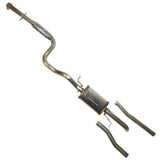 Techtonics Techtonics Stainless 2.5" Cat Back Exhaust (Fits 2.5") - VW / Mk4 / 1.8T / VR6 / Jetta / TDI