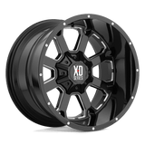 XD Wheels XD825 Buck 25 20" 8x180 Gloss Black Milled by XD Wheels XD82529088300