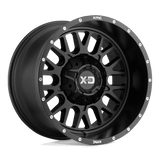 XD Wheels XD842 Snare 20" 5x127/5x139.7 Satin Black by XD Wheels XD84221035718N