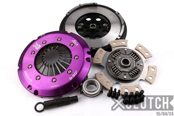 XClutch Twin Sprung Ceramic Clutch Kit | Acura Integra / Civic / Del Sol (94-01) (XKHN18522-2B)