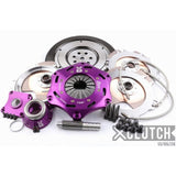 XClutch 1997 Mitsubishi Lancer EVO IV 2.0L 7.25in Triple Solid Ceramic Clutch Kit (Clutch Slave Cylinder Included)