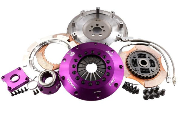 XClutch Twin Solid Ceramic Clutch Kit | 1997-2006 Mitsubishi Lancer Evo 4/5/6/7/8/9 (XKMI18682-2E) main image 0