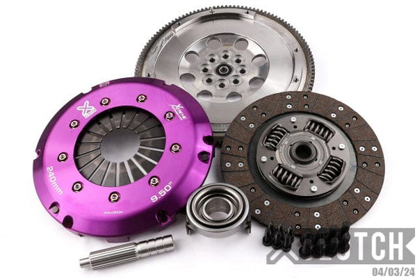 XClutch Stage 1 Single Sprung Organic Clutch Kit | Toyota Mark II Tourer V (97-01) (XKTY24050-1A) main image 0
