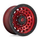 Fuel Wheels D632 Zephyr 17" 5x127 Candy Red Black Bead Ring by Fuel Offroad D63217907545