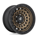 Fuel Wheels D634 Zephyr 17" 6x139.7 Matte Bronze Black Bead Ring by Fuel Offroad D63417908445