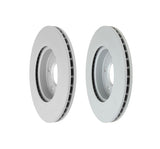 Front Brake Rotor Set (280x22mm) - MINI / F55 / F56 / F57 / Cooper by Zimmerman 34116866295-ZIM-QTY2