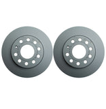 Rear Brake Rotor Set (272x10mm) - VW/Audi / Mk6 / Golf / Jetta & more by Zimmerman 5Q0615601D-ZIM-KT