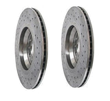 Drilled Rear Rotor Kit (310x22mm) - VW/Audi / A3 / RS3 / TT-S / TT-RS / Golf R & more by Zimmerman 1K0615601N-ZIM-QTY2