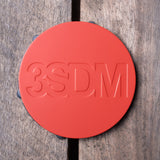 3SDM Center Cap - Red by 3SDM 3SDM_Red_Center_Cap
