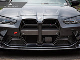 AutoTecknic Dry Carbon Corsa Front Bumper Lower Vent Set - G80 M3 | G82/ G83 M4 by AutoTecknic ATK-BM-0044-DCG-2