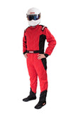 RaceQuip Red Chevron-1 Suit - SFI-1 by RaceQuip
