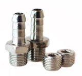 Turbosmart WG50/60 1/8NPT - 6MM Hose Tail Fitting Kit w/ Plug by Turbosmart TS-0502-3009