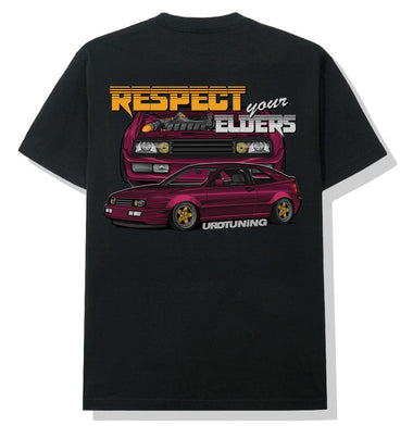 UroTuning "Respect Your Elders" VW Corrado T-Shirt by UroTuning Swag