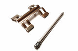 Brake Caliper Spring Retainer Kit - Audi / B7 RS4 / B8 RS5 / C5 RS6 / 8V RS3 / Mk1 R8 by VW/Audi 3D0698269