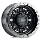Black Rhino Wheels Abrams 20" 5x127 Gloss Gun Black W/ Machined Dark Tint by Black Rhino Wheels 2095ABR-85127B71