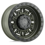 Black Rhino Wheels Abrams 17" 6x139.7 Olive Drab Green by Black Rhino Wheels 1785ABR006140N12
