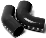 Turbosmart Hose 45 Deg Reducer Elbow 2.00-3.00 - Black by Turbosmart TS-HRE42030-BK