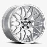 ESR Wheels APX01 19" 5x120.6 (Custom Drill) Hyper Silver w/ Machined Lip by ESR Wheels 99551422-APX01HS-ML-5X120.6