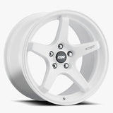ESR Wheels APX5C 18" 5x115 (Custom Drill) Gloss White by ESR Wheels 89551435-APX5CWHT-5X115
