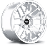 Apex Wheels ARC-8RT 17" 5x120 Brushed Clear by Apex Wheels