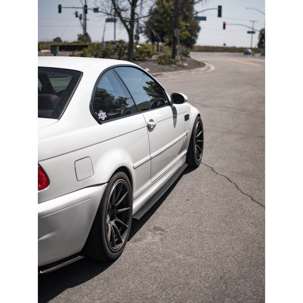 E46 M3 Carbon Fiber Side Skirts Extension | E46M3SIDESPL – UroTuning