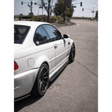 Suvneer Motorsports Suvneer E46 M3 Carbon Fiber Side Skirts Extension E46M3SIDESPL