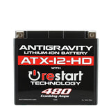 Antigravity YTX12 High Power Lithium Battery w/Re-Start by Antigravity Batteries AG-ATX12-HD-RS
