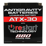 Antigravity YTX30 Lithium Battery w/Re-Start by Antigravity Batteries AG-ATX30-RS