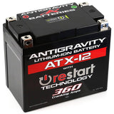 Antigravity YTX12 Lithium Battery w/Re-Start by Antigravity Batteries AG-ATX12-RS