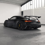 TRE Audi R8 4S Facelift Pre-Preg Carbon Fiber Rear Diffuser by TRE TR-A4SRDCF