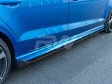 RW Carbon Audi 8V A3 S3 RS3 Carbon Fiber Side Skirt Extensions by RW Carbon audi8v003