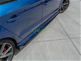 RW Carbon Audi 8V A3 S3 RS3 Carbon Fiber Side Skirt Extensions by RW Carbon audi8v003