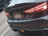RW Carbon Audi 8V A3/S3/RS3 Carbon Fiber GTX Trunk Spoiler by RW Carbon