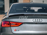 RW Carbon Audi 8V A3/S3/RS3 Carbon Fiber Trunk Spoiler by RW Carbon