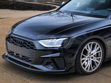RW Carbon Audi A4 S-Line S4 2020+ B9 Carbon Fiber Front Lip by RW Carbon