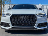 RW Carbon Audi B9 A4/S4 GTX Front Lip Spoiler 17-19 by RW Carbon