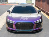 RW Carbon Audi R8 4S Carbon Fiber Front Lip Spoiler by RW Carbon