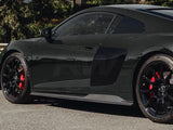 RW Carbon Audi R8 4S GT Style Carbon Fiber Side Skirt Extensions by RW Carbon audir813