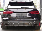 RW Carbon Audi RS6 C8 Avant Carbon Fiber Diffuser by RW Carbon audirs602