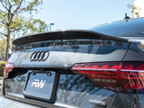 RW Carbon Audi B9 A4 S4 Carbon Fiber Trunk Spoiler by RW Carbon